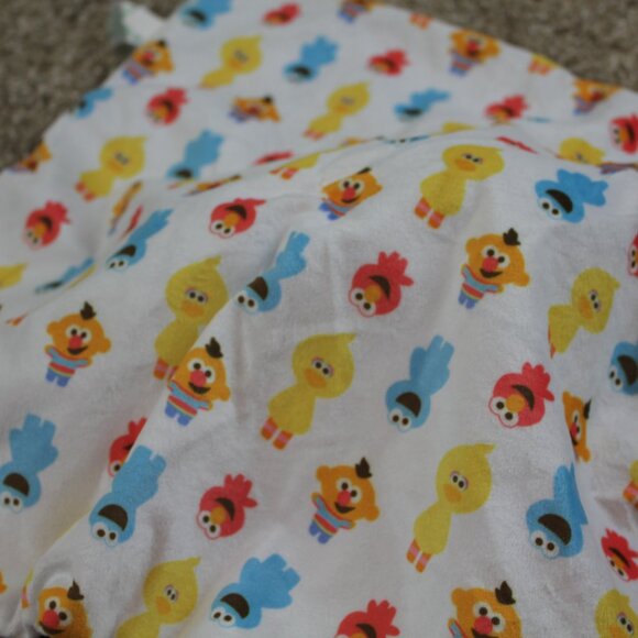 Sesame Street Cookie Monster Security Blanket Kids Preferred Baby Lovey Blue NWT - Picture 6 of 6